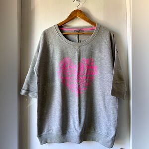 CUTE GRAY CREW NECK SWEATER 🎊 - RODI MOOD, Size: XL
